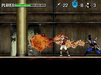 une photo d'Ã©cran de Shinobi X sur Sega Saturn